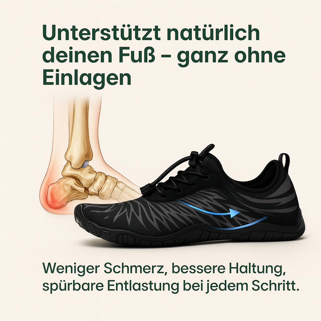 FlexStep™ – Ultraleichter Barfußschuh für den Alltag
